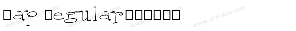 Gap Regular字体转换
